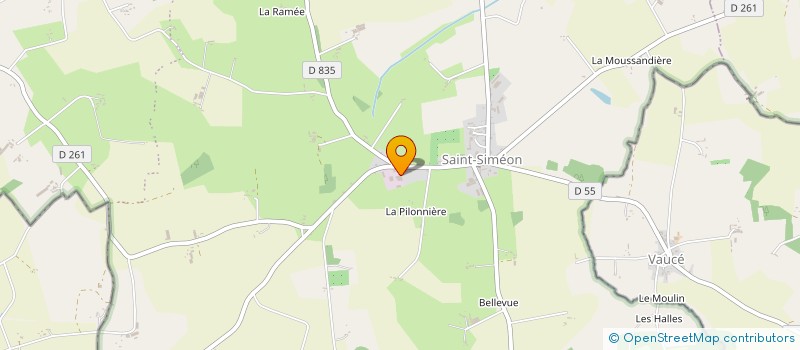 localisation de l'entreprise S.C.I. VEFALA à PASSAIS VILLAGES