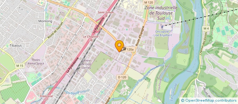 localisation de l'entreprise S C.I.VENAPIERRE  TOULOUSE