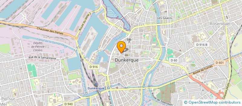 localisation de l'entreprise S C I VERLUPA à DUNKERQUE