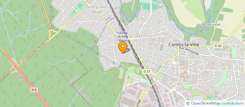 localisation de l'entreprise S.C.I VERONIQUE-ERIC  COMBS-LA-VILLE