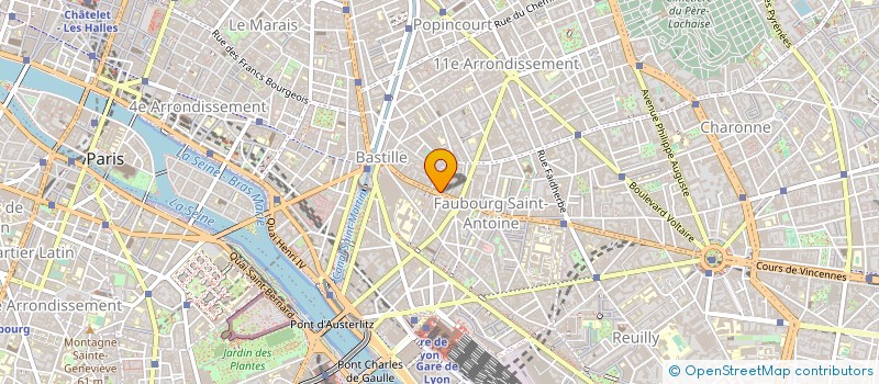 localisation de l'entreprise S.C.I VESCIA  PARIS 11