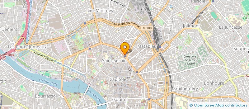 localisation de l'entreprise S.C.I. VH2 à TOULOUSE