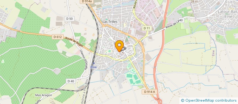 localisation de l'entreprise S.C.I VIEITUF  ELNE