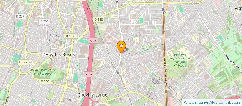 localisation de l'entreprise S.C.I. VILVERT à VILLEJUIF