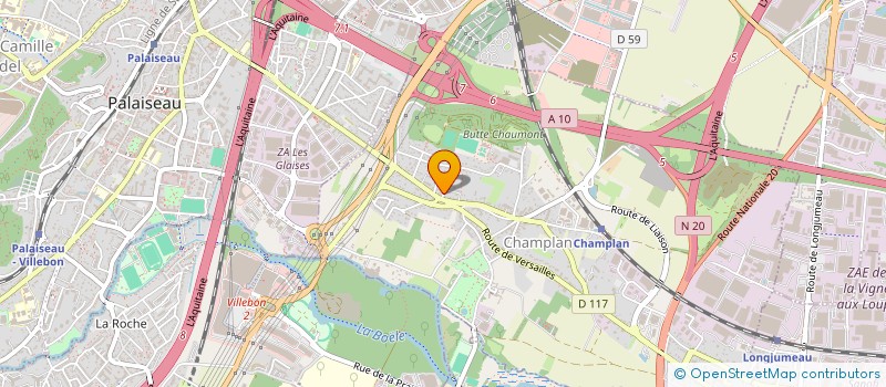 localisation de l'entreprise S.C.I. VINCARLAU  CHAMPLAN