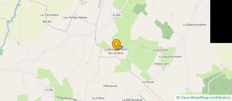 localisation de l'entreprise S.C.I. VIRAMALEX à VILLIERS-SOUS-MORTAGNE
