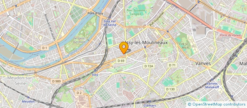 localisation de l'entreprise S.C. I VLA EUGENIE DU 8 ALL DE CITEAUX à ISSY-LES-MOULINEAUX