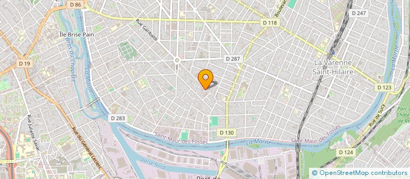 localisation de l'entreprise S.C.I. WATONCORP à SAINT-MAUR-DES-FOSSES