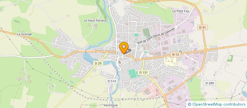 localisation de l'entreprise S.C.I. WENYI  ERNEE