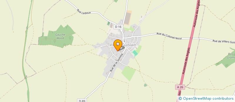 localisation de l'entreprise S.C.I. WILLEMS-GRAUWIN  VILLERS-GUISLAIN