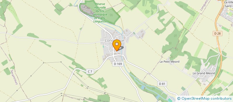 localisation de l'entreprise S.C.I.WILSON  LONGUESSE