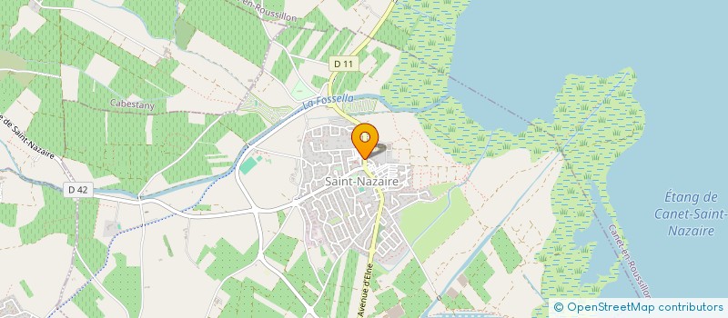 localisation de l'entreprise S.C.I. WK  SAINT-NAZAIRE