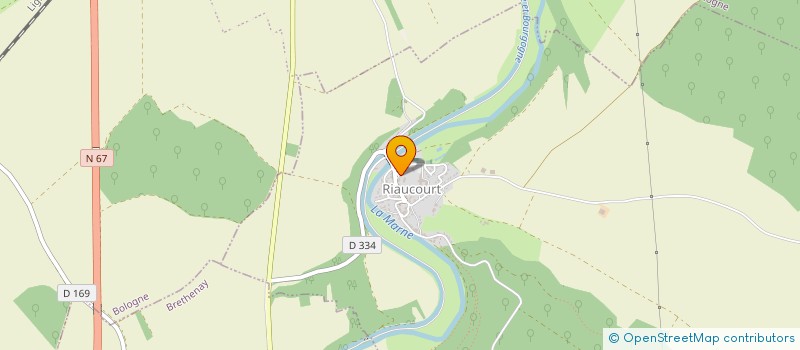 localisation de l'entreprise S.C.I. WLADIMIR DES LAVANDES à RIAUCOURT