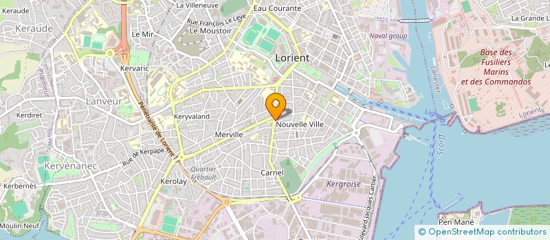 localisation de l'entreprise S.C.I. YEN IMMOBILIER  LORIENT