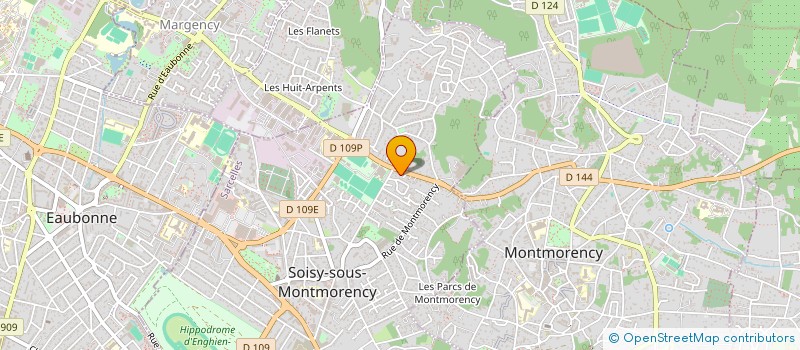 localisation de l'entreprise S.C.I YVES-ANNICK à SOISY-SOUS-MONTMORENCY