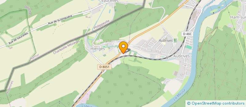 localisation de l'entreprise S.C.I. Z'AM  HIERGES