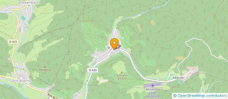 localisation de l'entreprise S.C.I. ZADACC  ALBE