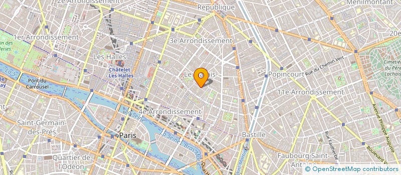 localisation de l'entreprise S.C. IMM. 3B-4 RUE BERLIOZ 75016 PARIS R  PARIS