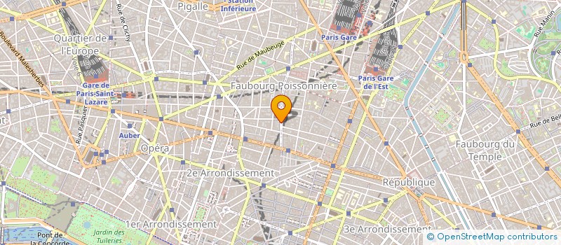 localisation de l'entreprise S.C. IMM. 88 RUE HAXO 75 PARIS  REP PAR  PARIS