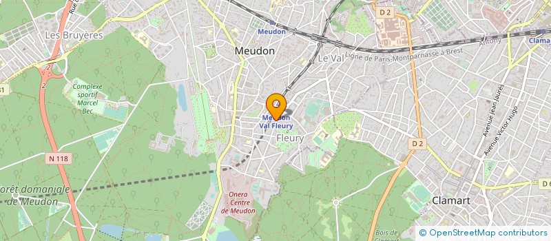 localisation de l'entreprise S.C. IMM GARE MEUDON VAL FLEURY REP PAR à MEUDON
