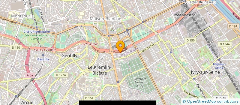 localisation de l'entreprise S.C. IMM ORME ST EDME REP PAR SA SCIC à LE KREMLIN-BICETRE