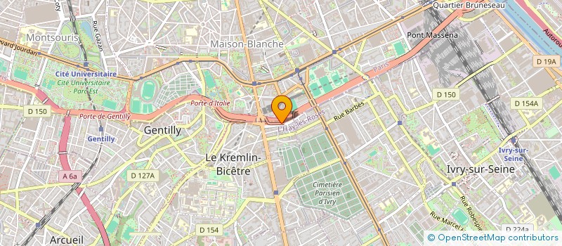 localisation de l'entreprise S.C. IMM SAINT PRIX REP PAR SA SCIC à LE KREMLIN-BICETRE