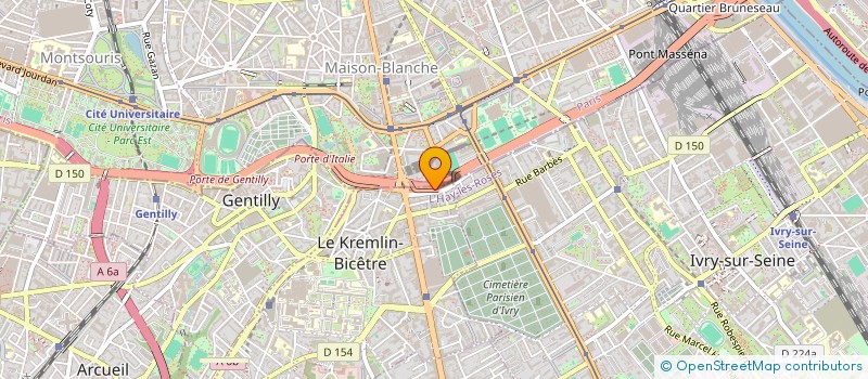 localisation de l'entreprise S.C. IMM SAINT VINCENT REP PAR  SA SCIC  LE KREMLIN-BICETRE