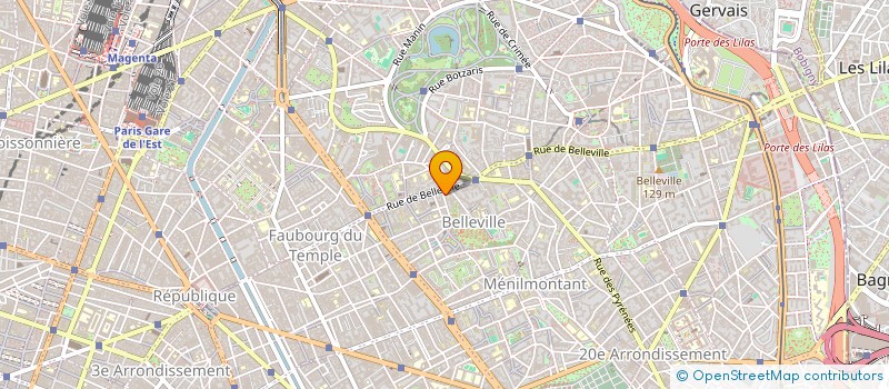 localisation de l'entreprise S C IMMO JOUYE ROUVE  PARIS