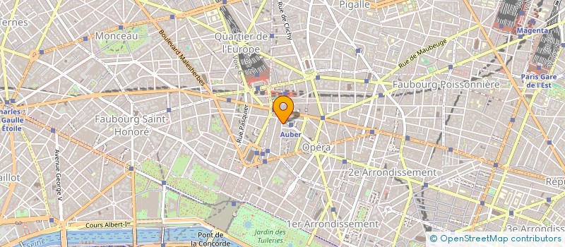 localisation de l'entreprise S.C. IMMOB DU 32 RUE CAUMARTIN  PARIS 9  PARIS
