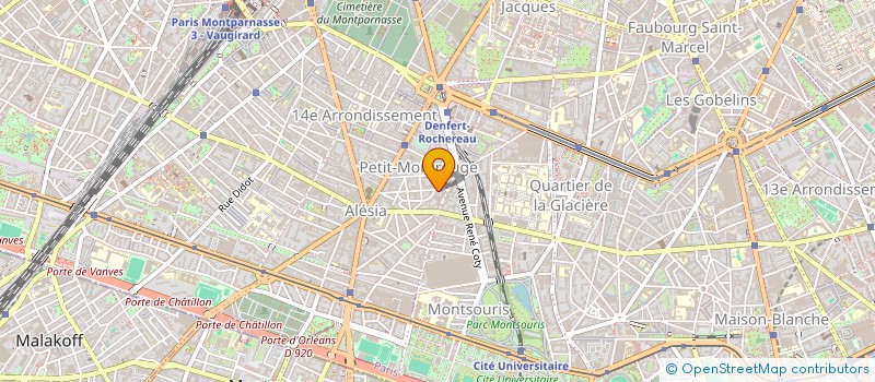 localisation de l'entreprise S.C. IMMOBILIERE CRONSTADT      MORILLON  PARIS