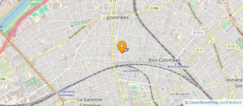 localisation de l'entreprise S.C. IMMOBILIERE DU 51 RUE DENIS PAPIN 9  COLOMBES