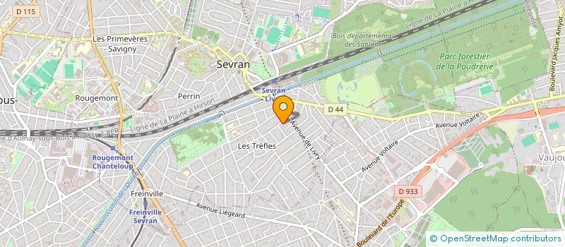 localisation de l'entreprise S.C. IMMOBILIERE ESTELLE à SEVRAN