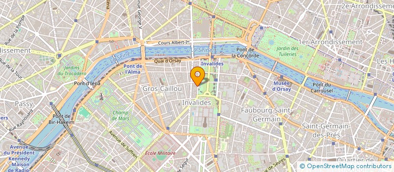 localisation de l'entreprise S.C. IMMOBILIERE GAGEY FRERES  PARIS