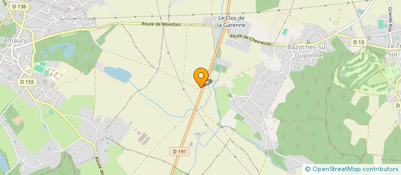 localisation de l'entreprise S.C. IMMOBILIERE LES HAUTS DE   GALLUIS  GALLUIS