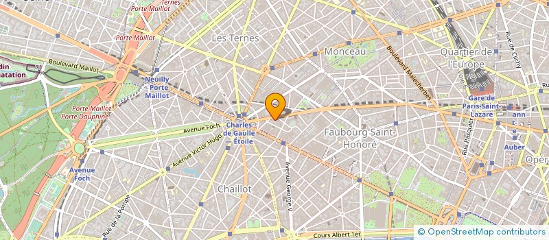 localisation de l'entreprise S.C. IMMOBILIERE ORGEVAL  PARIS