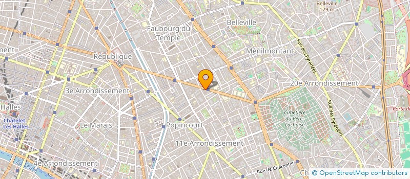 localisation de l'entreprise S.C. IMMOBILIERE REPUBLIQUE  PARIS