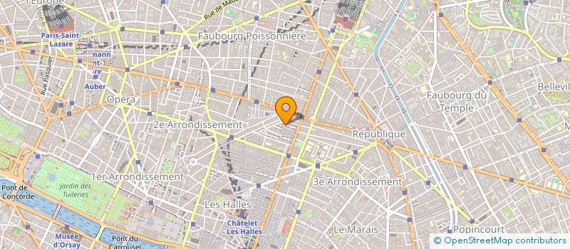 localisation de l'entreprise S.C. IMMOBILIERE SAINT DENIS    SAINTE F  PARIS