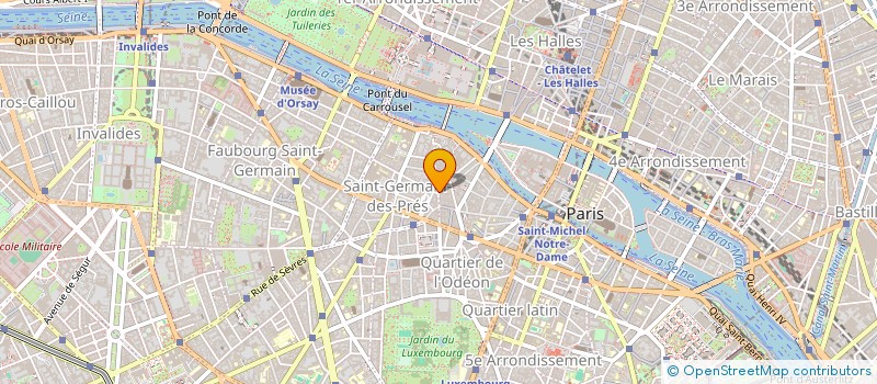 localisation de l'entreprise S.C. IMMOBILIERE SAINT GERMAIN  PARIS