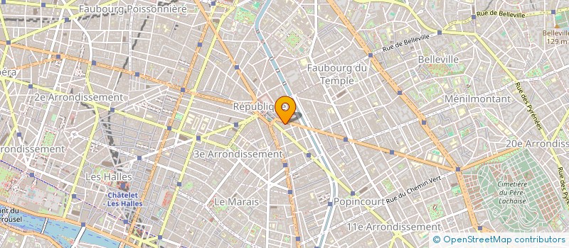 localisation de l'entreprise S.C. IMMOBILIERE SOPHIAN  PARIS