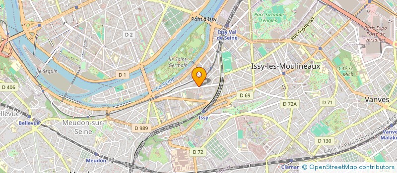 localisation de l'entreprise S&C INTERNATIONAL à ISSY-LES-MOULINEAUX