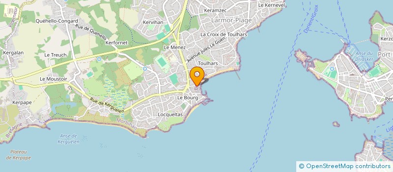 localisation de l'entreprise S C INVESTISSEMENTS à LARMOR-PLAGE