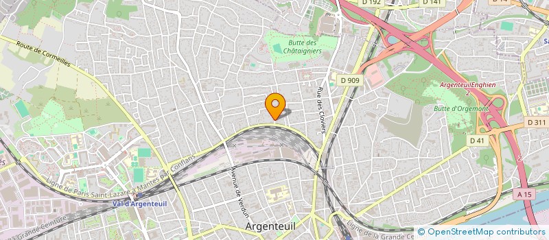 localisation de l'entreprise S.C IXEA  ARGENTEUIL