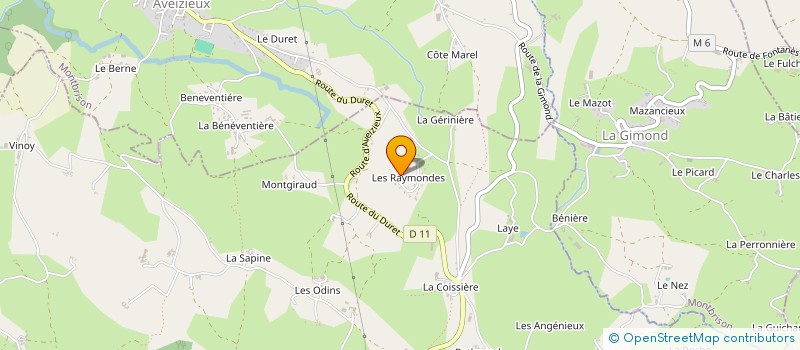 localisation de l'entreprise S.C.J. INVEST  SAINT-HEAND