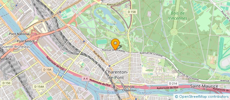 localisation de l'entreprise S.C. JUL-MAXAL  CHARENTON-LE-PONT