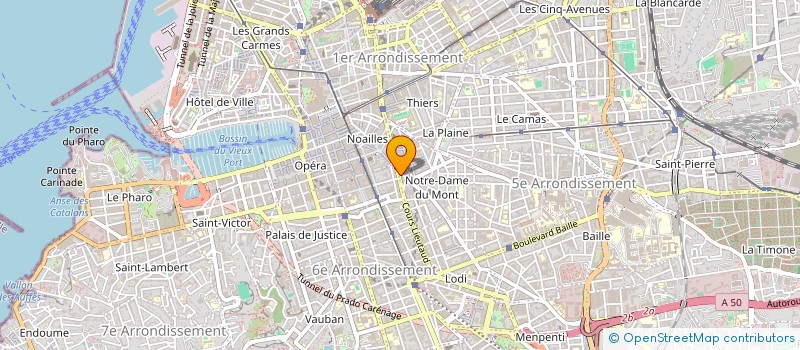 localisation de l'entreprise S.C. L'ECHAPEE MARSEILLAISE à MARSEILLE