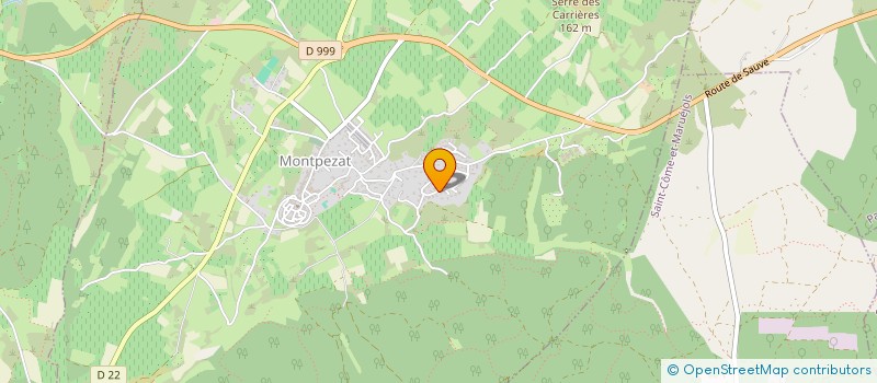 localisation de l'entreprise S.C L'OLIVIER  MONTPEZAT