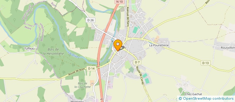 localisation de l'entreprise S.C. LA BARBAMAISON à VALENCE-EN-POITOU