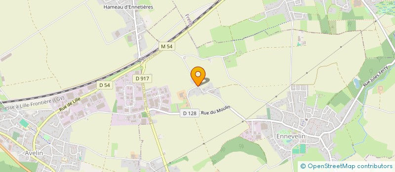 localisation de l'entreprise S.C. LA BROYE PATRIMOINE à ENNEVELIN