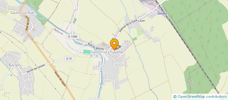 localisation de l'entreprise S.C.M APG KINES SAULON-LA-CHAPELLE  SAULON-LA-CHAPELLE