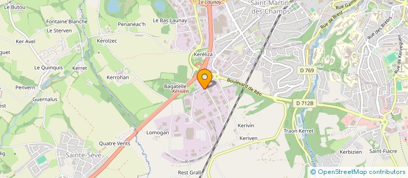 localisation de l'entreprise S.C.M. BERTHELOT - LE PAGE - LACROIX  SAINT-MARTIN-DES-CHAMPS